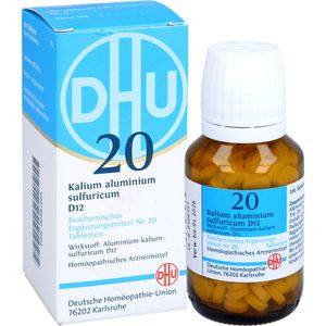 BIOCHEMIE DHU 20 Kalium alum.sulfur.D 12 Tabletten