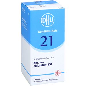 BIOCHEMIE DHU 21 Zincum chloratum D 6 Tabletten