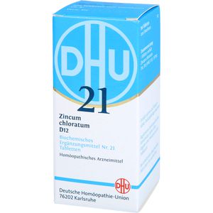 BIOCHEMIE DHU 21 Zincum chloratum D 12 Tabletten