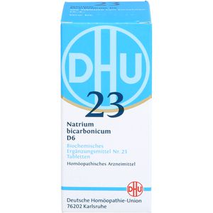 BIOCHEMIE DHU 23 Natrium bicarbonicum D 6 Tabl.