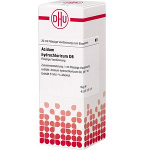 ACIDUM HYDROCHLORICUM D 6 Dilution