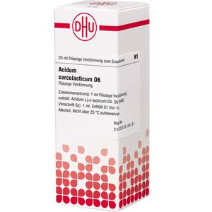 ACIDUM SARCOLACTICUM D 6 Dilution