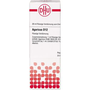 Agaricus D 12 Dilution 20 ml 20 ml