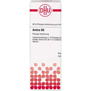 Ambra D 6 Dilution 20 ml 20 ml