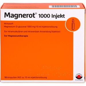 Magnerot 1000 Injekt Ampullen 100 ml