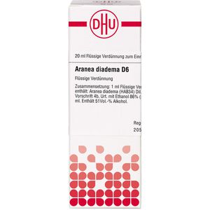 Aranea Diadema D 6 Dilution 20 ml 20 ml