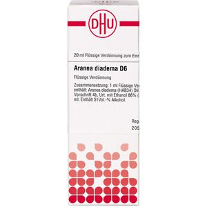 ARANEA DIADEMA D 6 Dilution