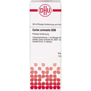 CARBO ANIMALIS D 30 Dilution