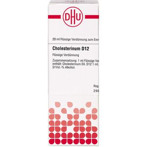 CHOLESTERINUM D 12 Dilution