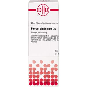 FERRUM PICRINICUM D 6 Dilution