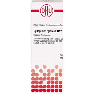 LYCOPUS VIRGINICUS D 12 Dilution