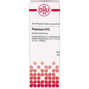 Phytolacca D 12 Dilution 20 ml 20 ml