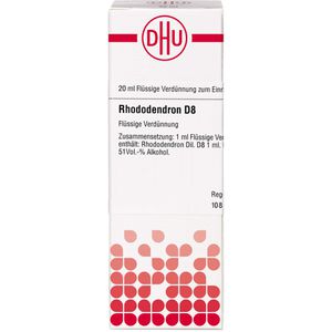 RHODODENDRON D 8 Dilution
