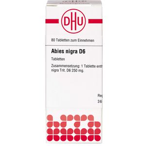     ABIES NIGRA D 6 Tabletten
