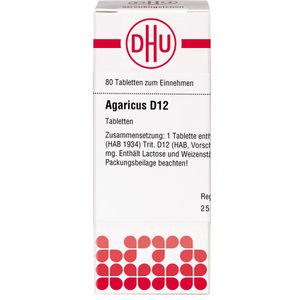 AGARICUS D 12 Tabletten