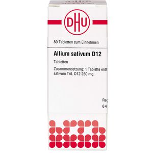 Allium Sativum D 12 Tabletten 80 St