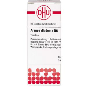 Aranea Diadema D 6 Tabletten 80 St 80 St