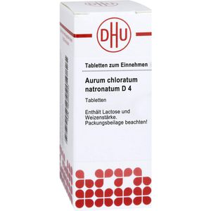 AURUM CHLORATUM NATRONATUM D 4 Tabletten