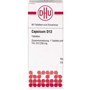 CAPSICUM D 12 Tabletten