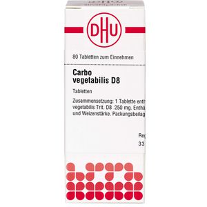 CARBO VEGETABILIS D 8 Tabletten