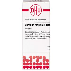Carduus Marianus D 12 Tabletten 80 St 80 St