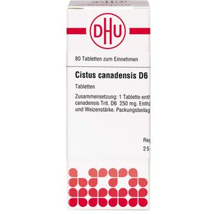 CISTUS CANADENSIS D 6 Tabletten