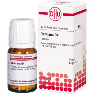 Damiana D 4 Tabletten 80 St