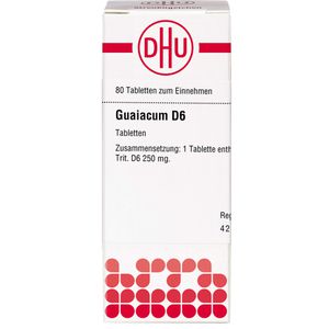 GUAIACUM D 6 Tabletten