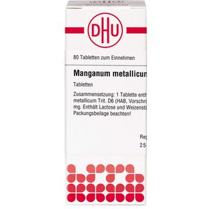 Manganum Metallicum D 6 Tabletten 80 St