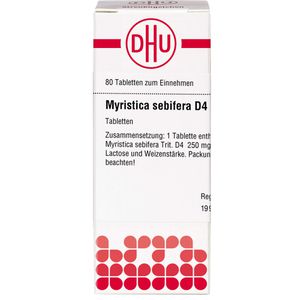 Myristica Sebifera D 4 Tabletten 80 St