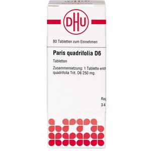 PARIS QUADRIFOLIA D 6 Tabletten