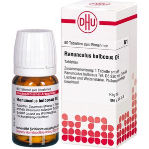 RANUNCULUS BULBOSUS D 6 Tabletten