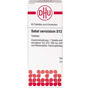 SABAL SERRULATUM D 12 Tabletten