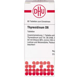 THYREOIDINUM D 6 Tabletten