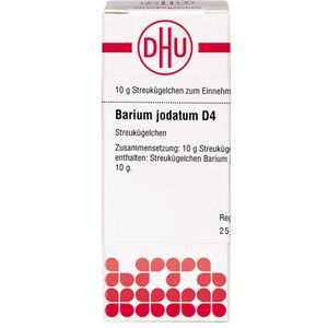 Barium Jodatum D 4 Globuli 10 g 10 g