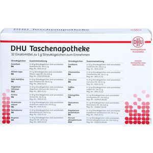 Dhu Taschenapotheke Globuli 32 g