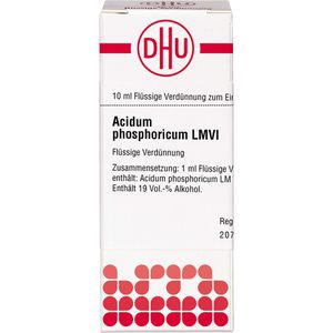 Acidum Phosphoricum Lm Vi Dilution 10 ml