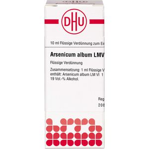 Arsenicum Album Lm Vi Dilution 10 ml 10 ml