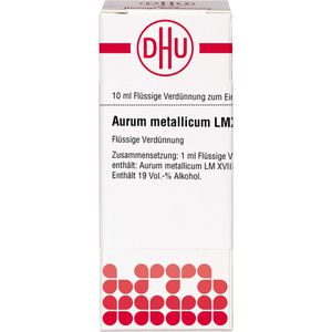 AURUM METALLICUM LM XVIII Dilution