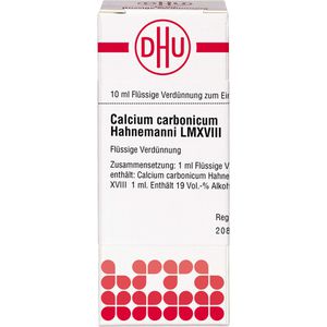Calcium Carbonicum Hahnemanni Lm Xviii Dilution 10 ml 10 ml