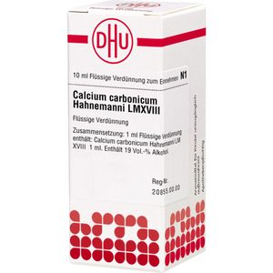 Calcium Carbonicum Hahnemanni Lm Xviii Dilution 10 ml 10 ml