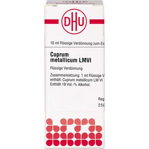 CUPRUM METALLICUM LM VI Dilution