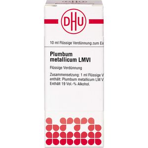 PLUMBUM METALLICUM LM VI Dilution