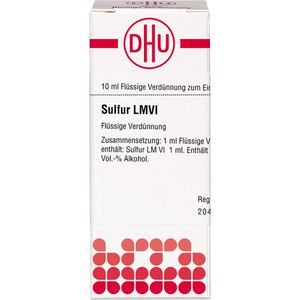 Sulfur Lm Vi Dilution 10 ml 10 ml