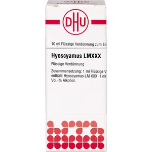 HYOSCYAMUS LM XXX Dilution