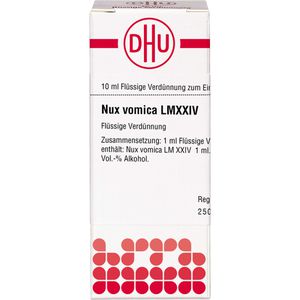Nux Vomica Lm Xxiv Dilution 10 ml 10 ml