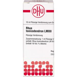Rhus Toxicodendron Lm Xii Dilution 10 ml