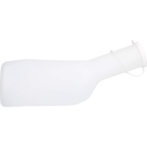 Urinflasche f.Männer Kunststoff m.Deckel 1 St 1 St