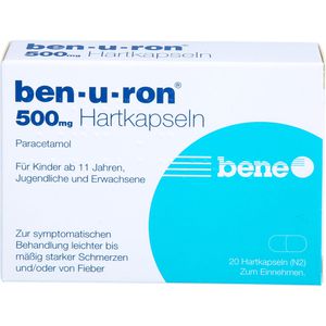 Ben-U-Ron 500 mg Kapseln 20 St 20 St