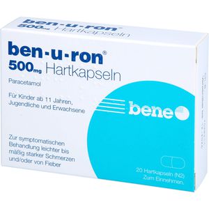 Ben-U-Ron 500 mg Kapseln 20 St